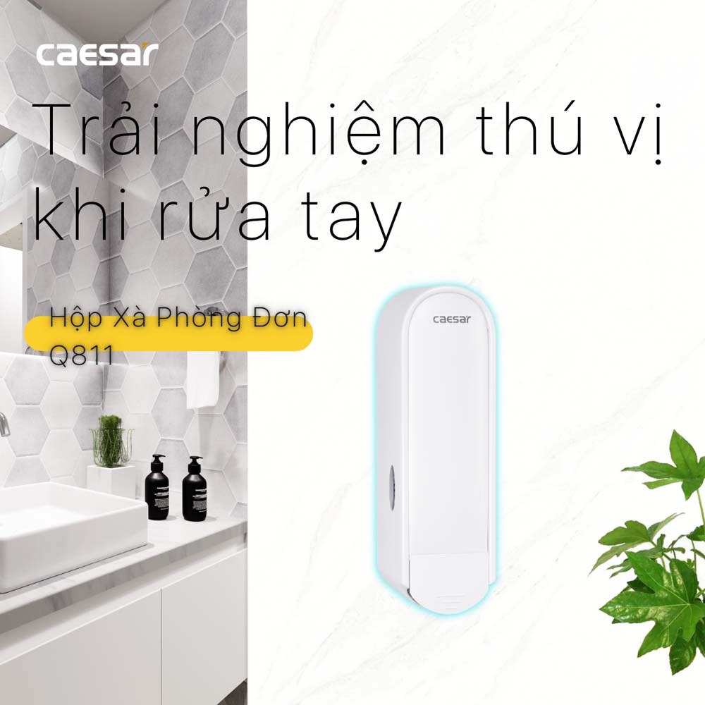 Hộp đựng xà phòng Caesar Q811 đơn
