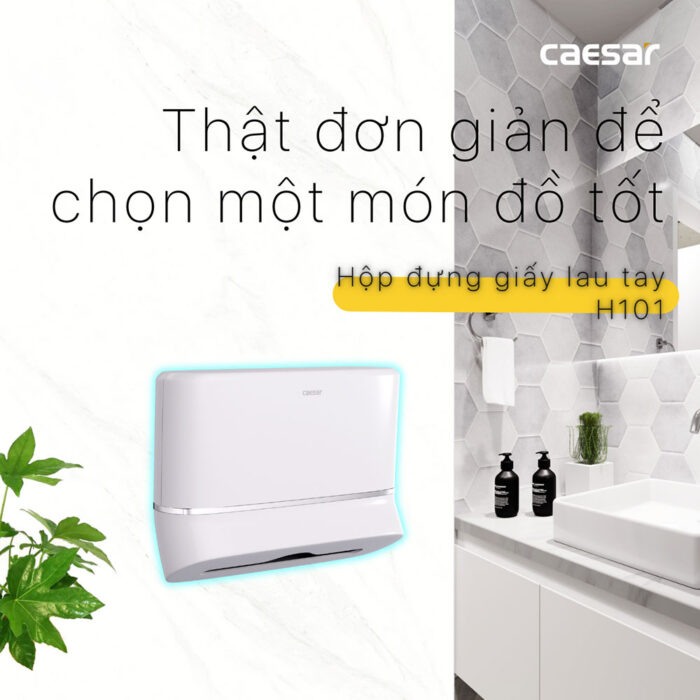 Lô giấy Caesar H101 hộp giấy rút - Ảnh 2