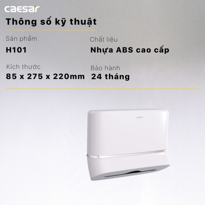 Lô giấy Caesar H101 hộp giấy rút - Ảnh 4