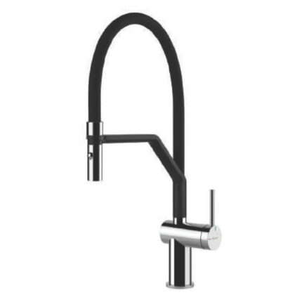 Vòi rửa bát KONOX ROSSO nóng lạnh cổ mềm