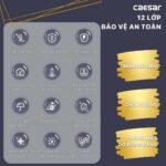 Bồn cầu thông minh CAESAR CA1389H nắp rửa điện tử - Ảnh 23