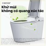 Bồn cầu thông minh CAESAR CA1389H nắp rửa điện tử - Ảnh 21
