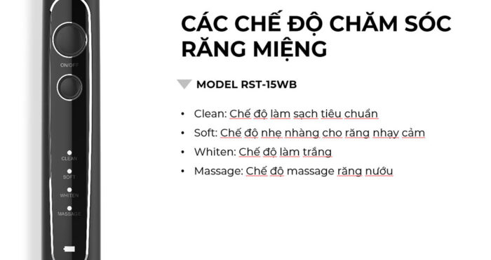 Bàn chải điện Rapido RST-15WB - Ảnh 9