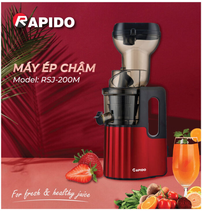 Máy ép chậm RAPIDO RSJ-200M - Ảnh 3