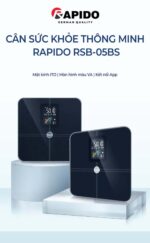 Cân điện tử Rapido RSB05-BS - Ảnh 3