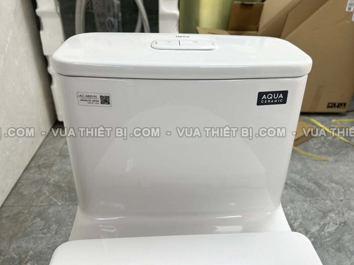 Bồn cầu thông minh INAX AC-989 CW-S15VN nắp rửa cơ - Ảnh 11