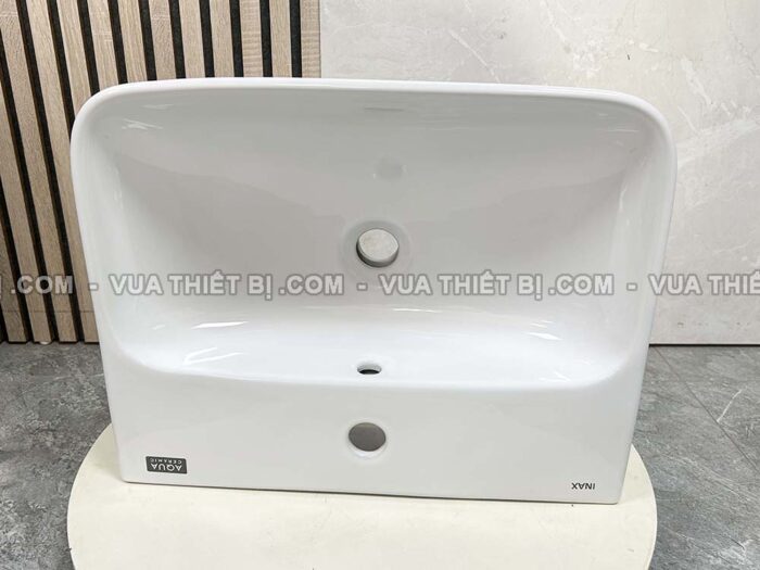 Chậu lavabo treo tường INAX AL-289V L-288VC chân lửng - Ảnh 4