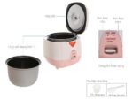 Nồi cơm điện cơ CUCKOO CR-0632 IPVNCV 1.08L - Ảnh 2