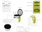 Nồi cơm điện cơ CUCKOO CR-0661 GRVNCV 1.08L - Ảnh 8