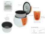 Nồi cơm điện cơ CUCKOO CR-0661 ORVNCV 1.08L - Ảnh 2
