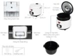 Nồi cơm điện cơ CUCKOO CR-1055 WHBKVNCV 1.8L - Ảnh 2