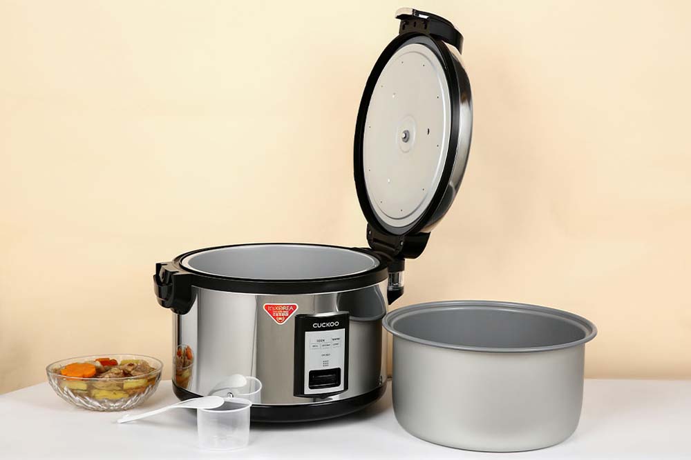 Hinh anh thuc te Noi com dien co CUCKOO CR 3521 BKSTVNCV 6.3L cong nghiep 1