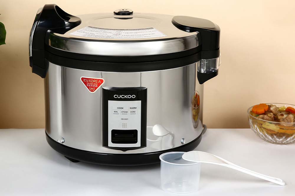 Hinh anh thuc te Noi com dien co CUCKOO CR 3521 BKSTVNCV 6.3L cong nghiep 2