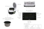 Nồi cơm điện tử CUCKOO CR-1020F BKWHVNCV 1.8L - Ảnh 2
