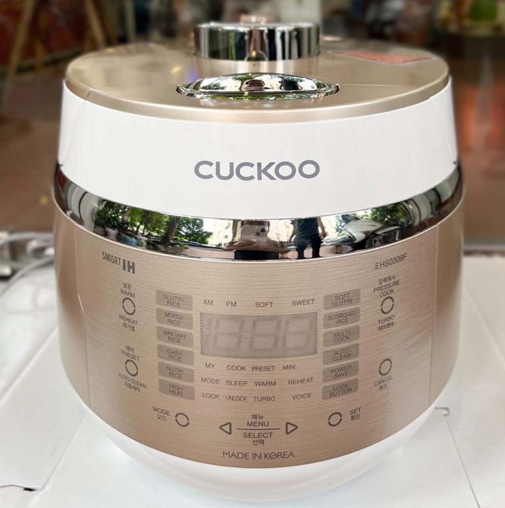 Hinh anh thuc te Noi com dien tu CUCKOO CRP EHS0309F WHGOVNCV 0.5L ap suat cao tan 1