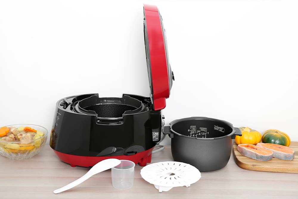 Hinh anh thuc te Noi com dien tu CUCKOO CRP PK0600F BKRDVN 1.08L ap suat 3