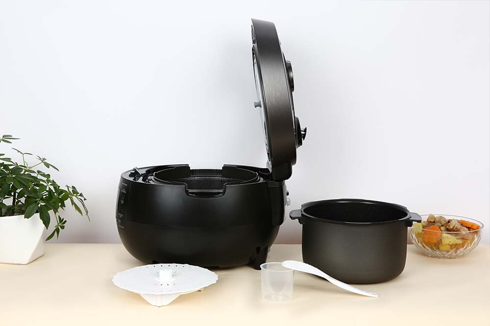 Hinh anh thuc te Noi com dien tu CUCKOO CRP RT1008F BKTSVNCV 1.8L ap suat kep 2