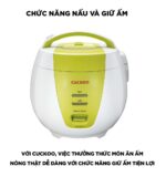 Nồi cơm điện cơ CUCKOO CR-0661 GRVNCV 1.08L - Ảnh 5