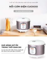 Nồi cơm điện cơ CUCKOO CR-1005 BSWHCRVNCV 1.8L - Ảnh 10