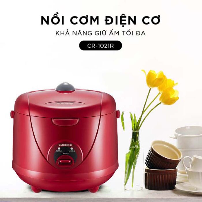 Nồi cơm điện cơ CUCKOO CR-1021 RDVNCV 1.8L - Ảnh 3