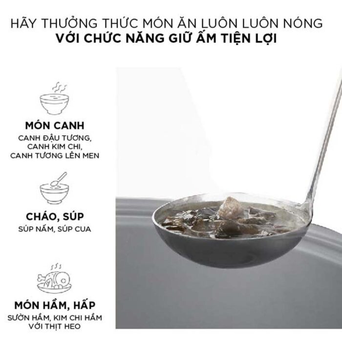 Nồi cơm điện cơ CUCKOO CR-1021R RDVN 1.8L - Ảnh 8