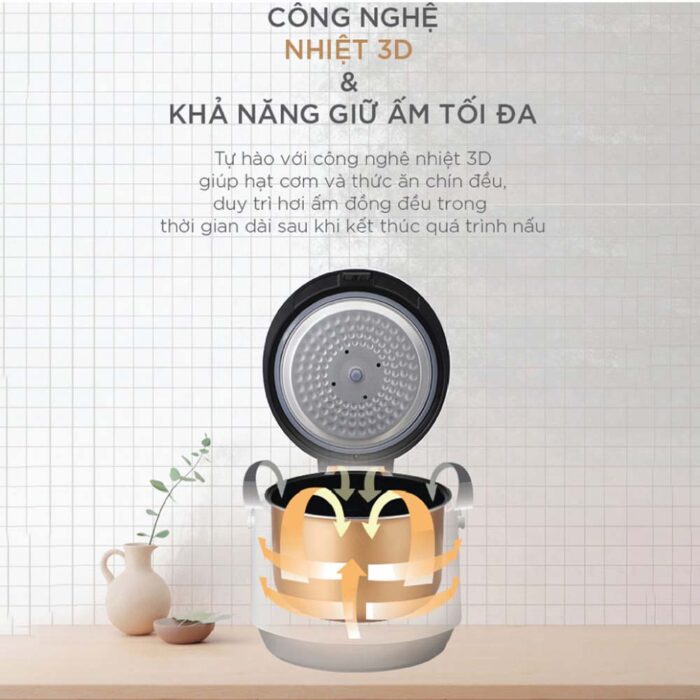 Nồi cơm điện cơ CUCKOO CR-1095 WHVNCV 1.8L - Ảnh 10