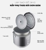Nồi cơm điện cơ CUCKOO CR-1420S 2.5L - Ảnh 10