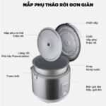 Nồi cơm điện cơ CUCKOO CR-1720 SIVNCV 3.0L - Ảnh 10