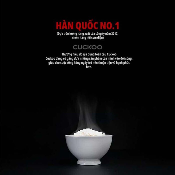 Nồi cơm điện cơ CUCKOO CR-3021 BKSTVNCV 5.4L công nghiệp - Ảnh 4