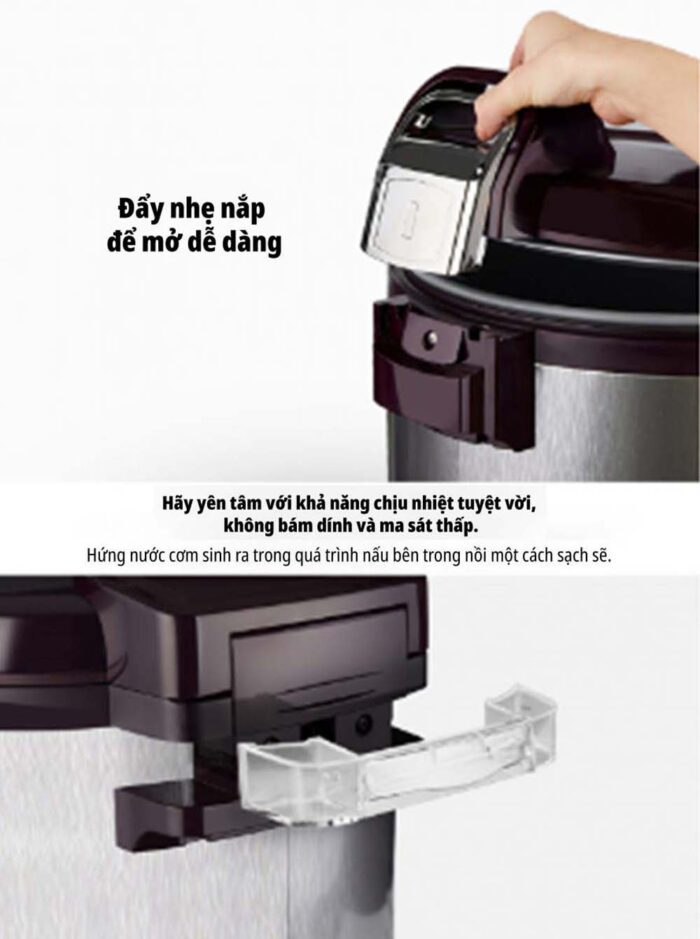 Nồi cơm điện cơ CUCKOO CR-3031N 5.4L công nghiệp - Ảnh 6