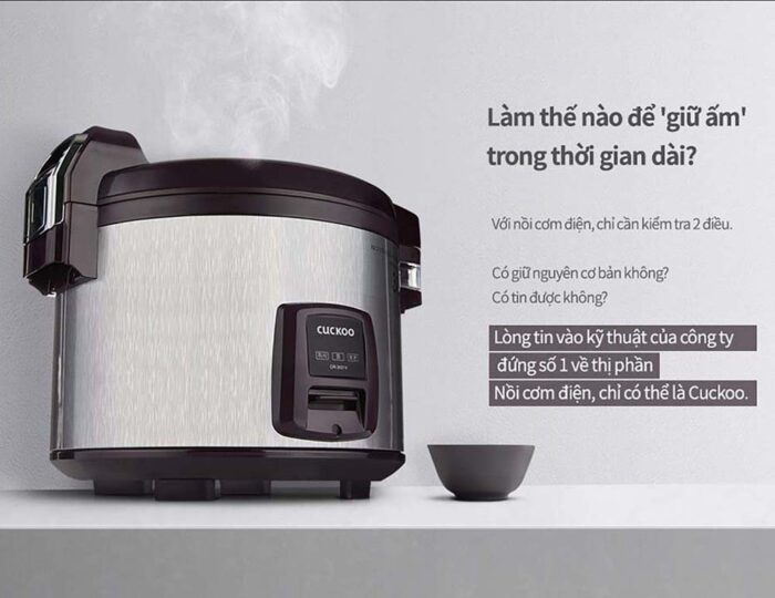 Nồi cơm điện cơ CUCKOO CR-3031V 5.4L công nghiệp - Ảnh 3