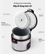 Nồi cơm điện cơ CUCKOO CR-3521 RWVNCV 6.3L công nghiệp - Ảnh 9