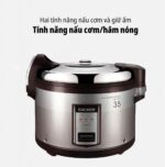 Nồi cơm điện cơ CUCKOO CR-3521 RWVNCV 6.3L công nghiệp - Ảnh 7