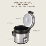 Nồi cơm điện cơ CUCKOO CR-3555 BKSTVNCRCV 6.3L công nghiệp - Ảnh 9