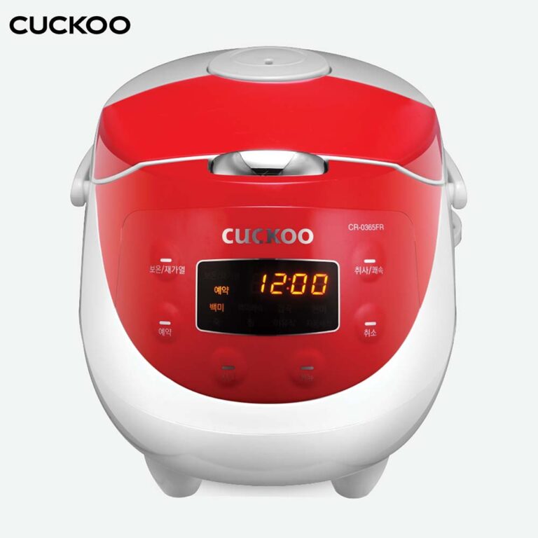 Nồi cơm điện tử CUCKOO CR-0365F RDWHVNCV 0.54L
