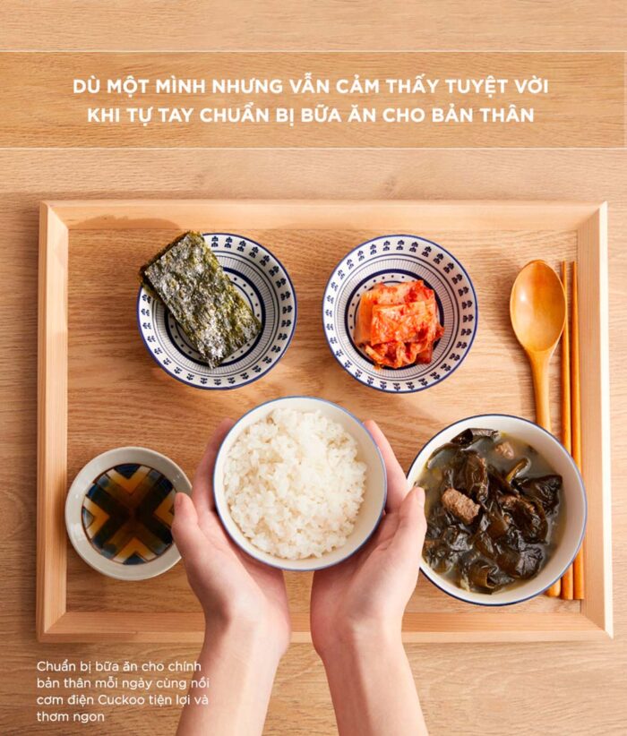 Nồi cơm điện tử CUCKOO CR-0365F RDWHVNCV 0.54L - Ảnh 11