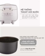 Nồi cơm điện tử CUCKOO CR-0631F WHSIVNCV 1.08L - Ảnh 5