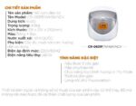 Nồi cơm điện tử CUCKOO CR-0631F WHSIVNCV 1.08L - Ảnh 2