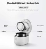 Nồi cơm điện tử CUCKOO CR-0675FW 1.08L - Ảnh 8