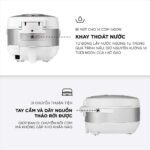 Nồi cơm điện tử CUCKOO CR-0690F SIWHCRVNCV 1.08L - Ảnh 5