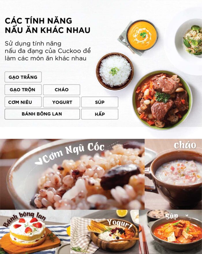 Nồi cơm điện tử CUCKOO CR-1030F SIBRCRVNCV 1.8L - Ảnh 10
