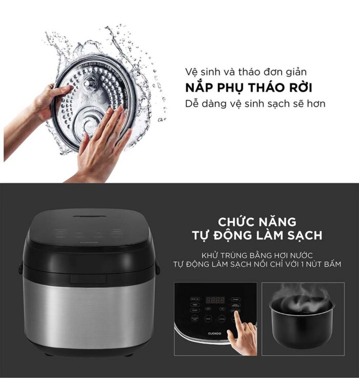 Nồi cơm điện tử CUCKOO CR-1050F SIBKCRVNCV 1.8L - Ảnh 7