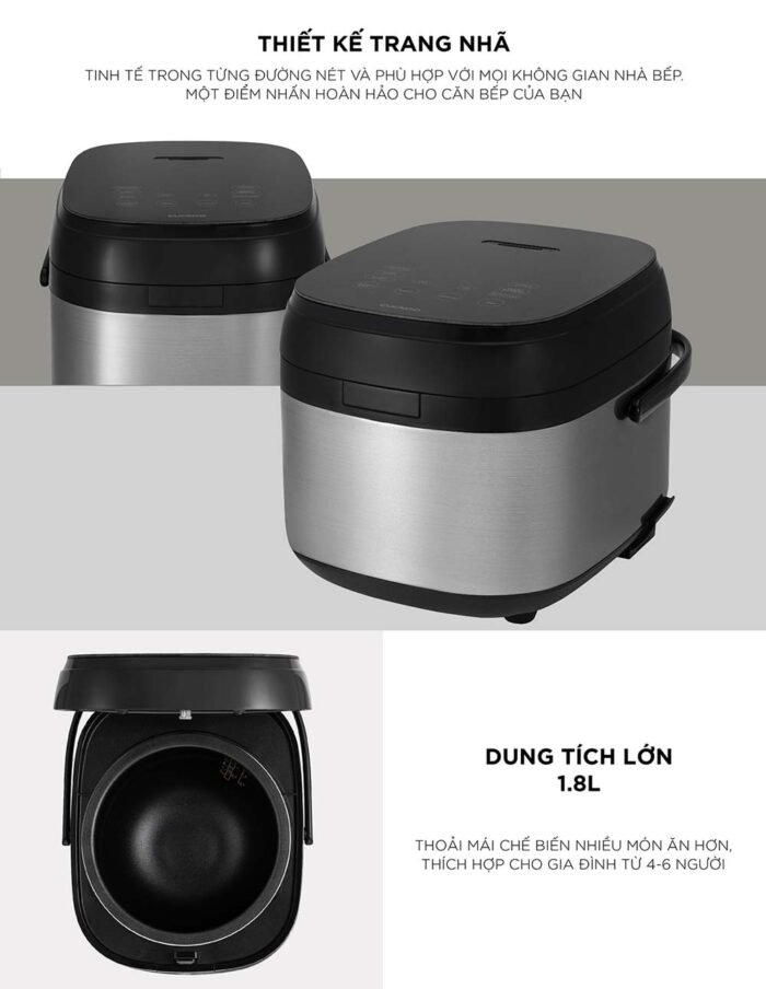 Nồi cơm điện tử CUCKOO CR-1050F SIBKCRVNCV 1.8L - Ảnh 11