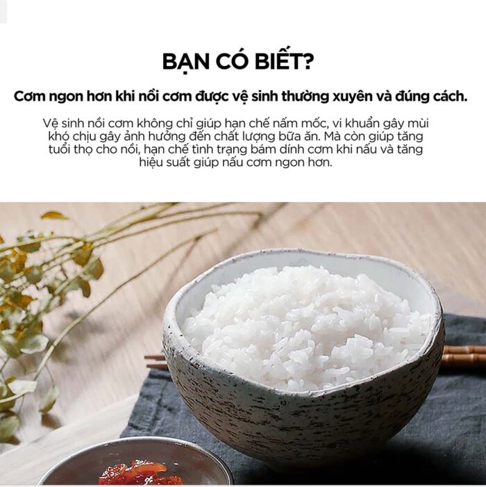 Nồi cơm điện tử CUCKOO CRP-AHXB1008F BKBRVNCV 1.8L áp suất cao tần - Ảnh 6