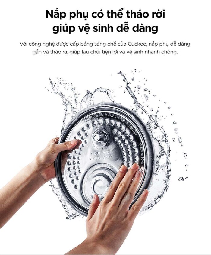 Nồi cơm điện tử CUCKOO CRP-AHXB1008F BKBRVNCV 1.8L áp suất cao tần - Ảnh 12