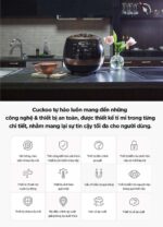 Nồi cơm điện tử CUCKOO CRP-AHXB1060FB 1.8L áp suất cao tần - Ảnh 2