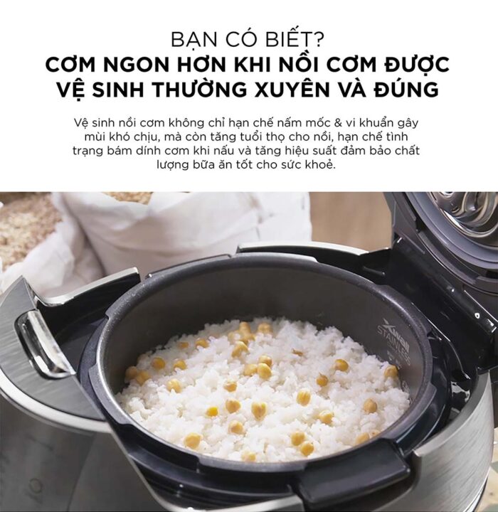 Nồi cơm điện tử CUCKOO CRP-CHSS1009FN DBVNCV 1.8L áp suất cao tần - Ảnh 6