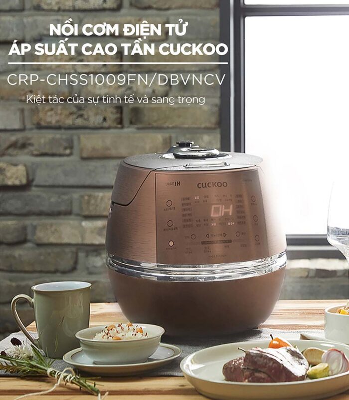 Nồi cơm điện tử CUCKOO CRP-CHSS1009FN DBVNCV 1.8L áp suất cao tần - Ảnh 3