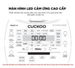 Nồi cơm điện tử CUCKOO CRP-CHSS1009FN DBVNCV 1.8L áp suất cao tần - Ảnh 7