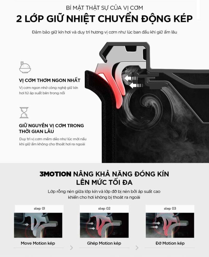 Nồi cơm điện tử CUCKOO CRP-EHS0320FG 0.5L áp suất cao tần - Ảnh 9